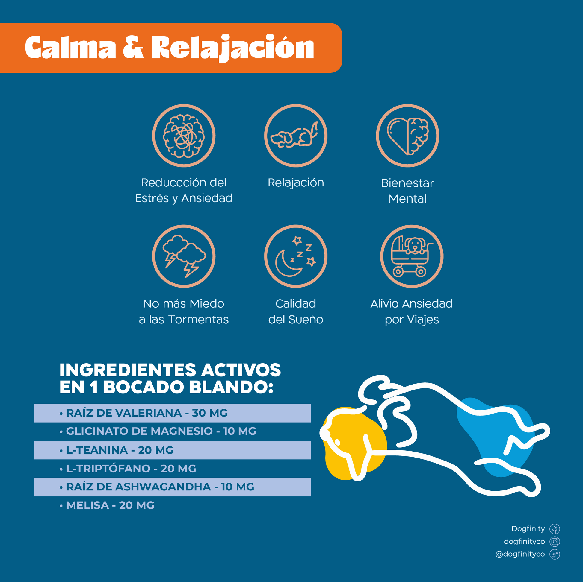 Ingredientes Activos de un Calma y Relax