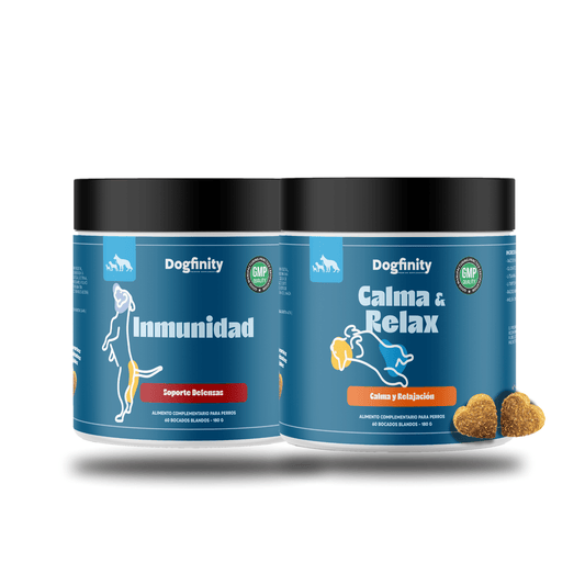 Combo Plus - Soporte Inmunidad - Calma y Relax - Dogfinity