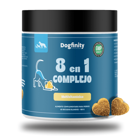 Suplemento 8 en 1 para Perros – Complejo Multivitamínico Total | Dogfinity - Dogfinity