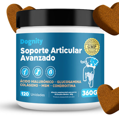 Suplemento Condroprotector para Perros – Huesosy Articulaciones, Glucosamina | Dogfinity - Dogfinity